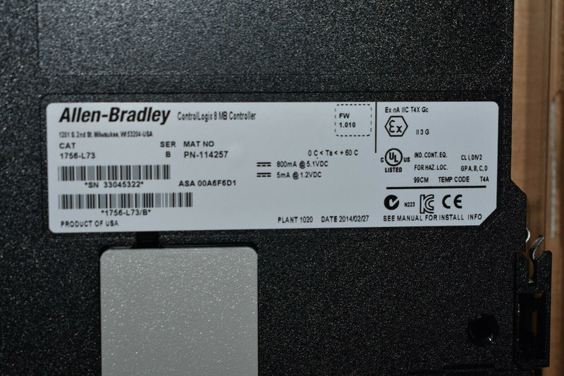 Allen Bradley 1756-L72K  new