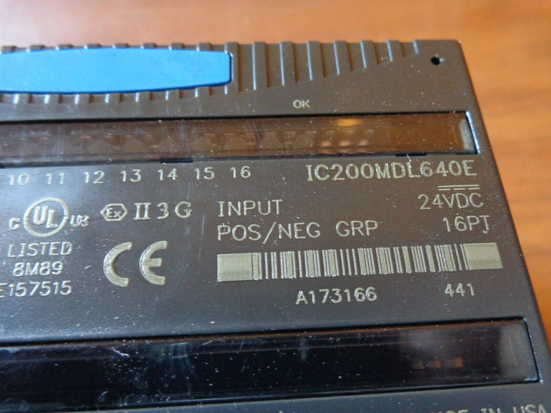 GE IC200MDL640E USED