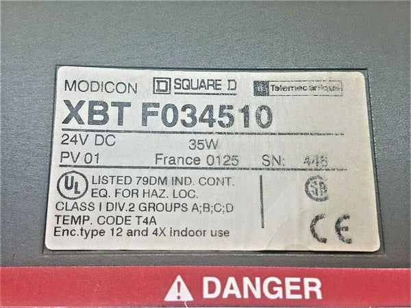 Telemecanique XBTF034510 USED