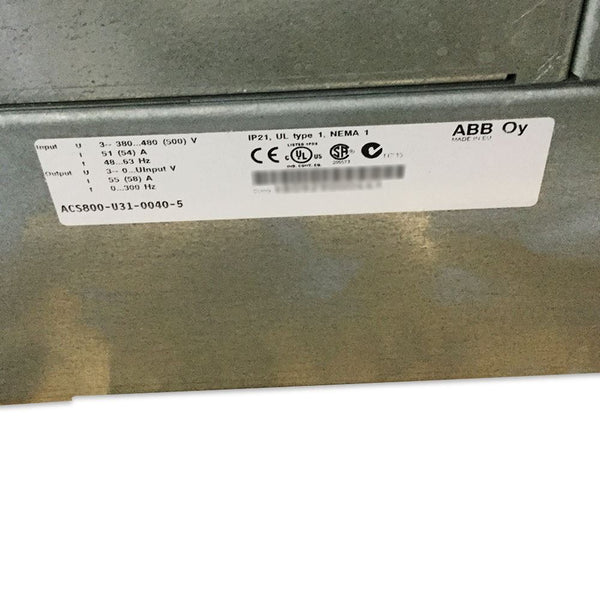 ABB ACS800-U31-0040-5 USED