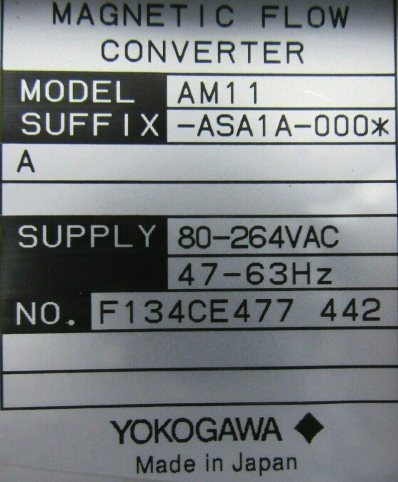 YOKOGAWA AM11-ASA1A-000 new