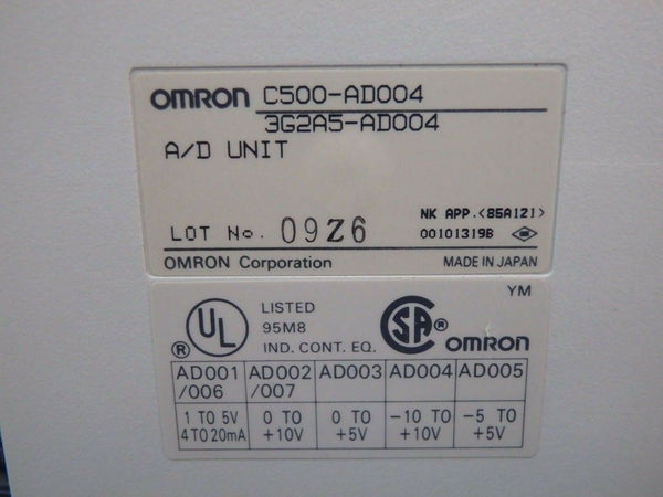 Omron 3G2A5-AD004